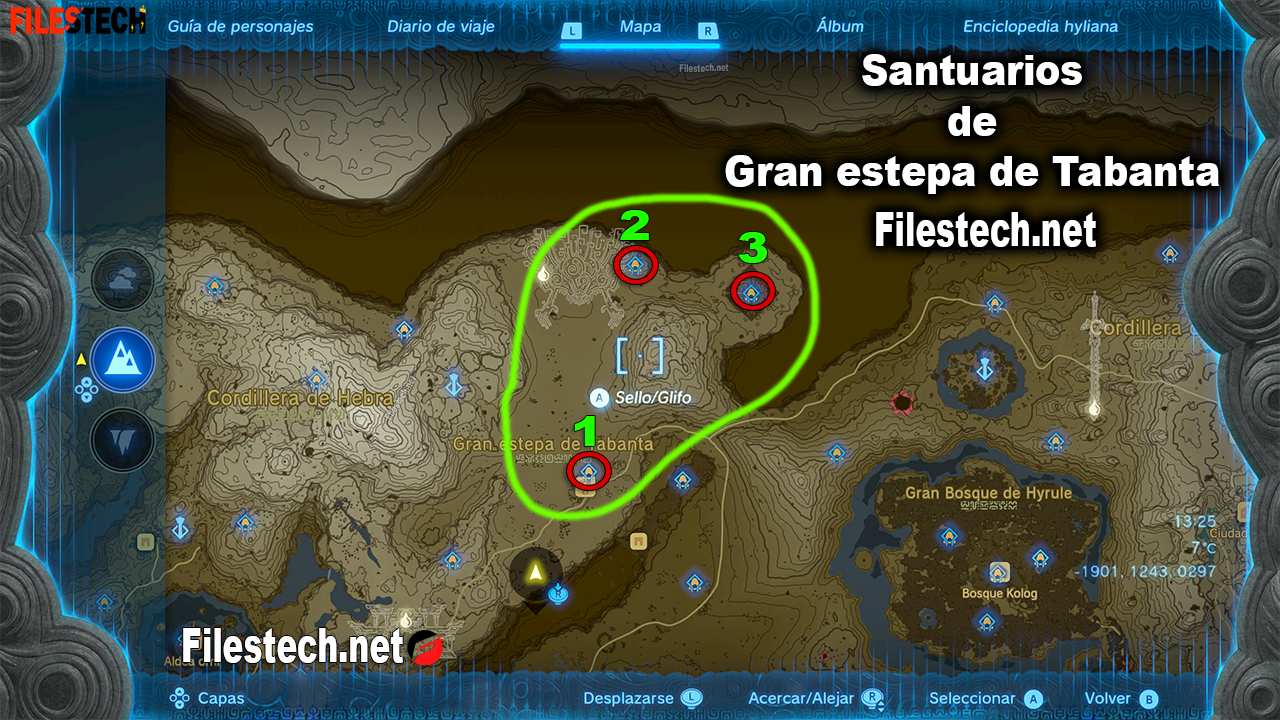 Santuarios de la Gran estepa de Tabanta - Zelda Tears of the Kingdom