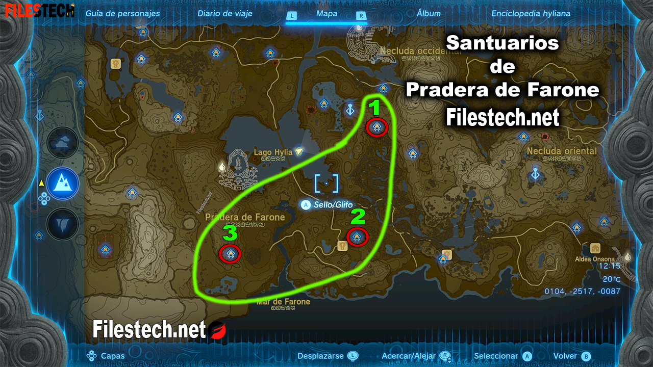 Santuarios de la Pradera de Farone - Zelda Tears of the Kingdom