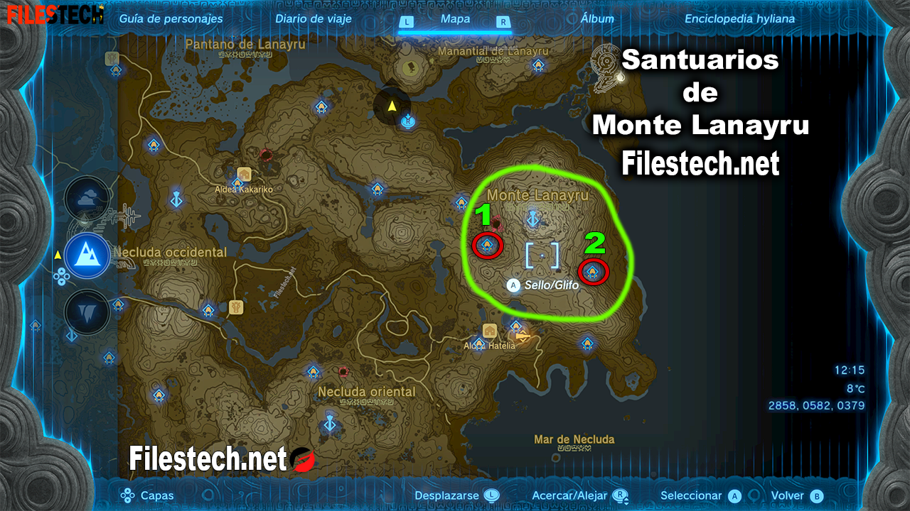 Santuarios del Monte Lanayru - Zelda Tears of the Kingdom