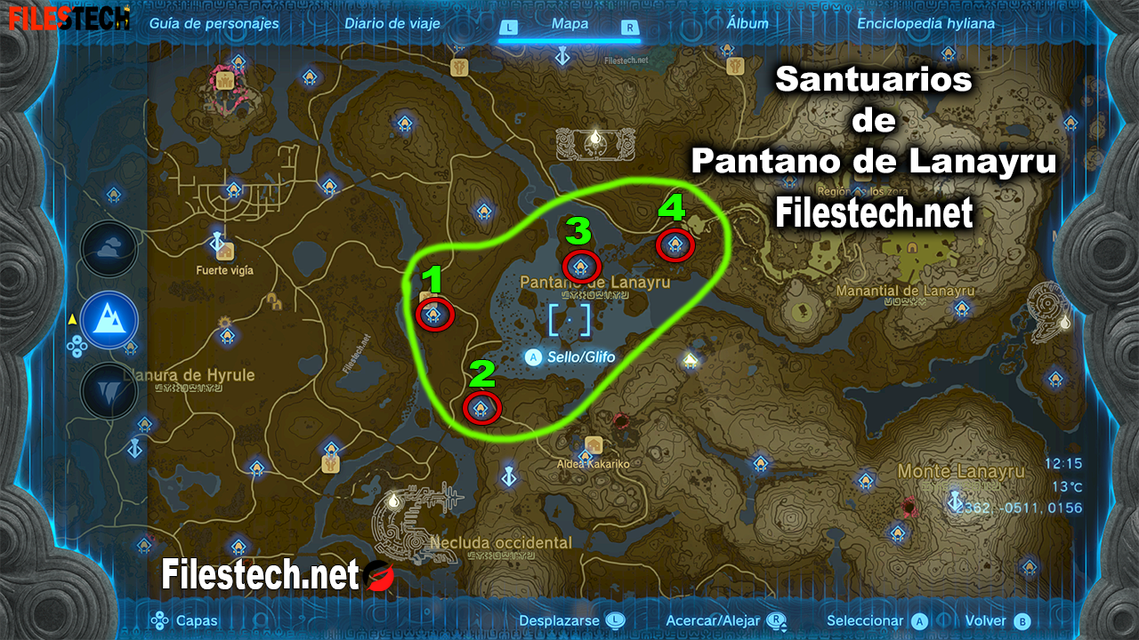 Santuarios del Pantano de Lanayru - Zelda Tears of the Kingdom